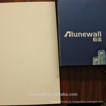 Alunewall branco acetinado em relevo brilhante painel de alumínio composto (acp) facorty venda direta